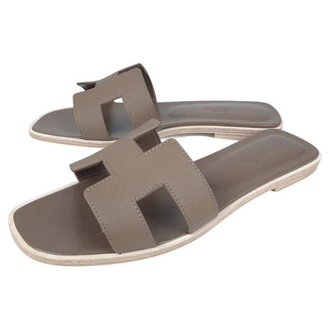 etoupe hermes oran|oran sandals Hermes.